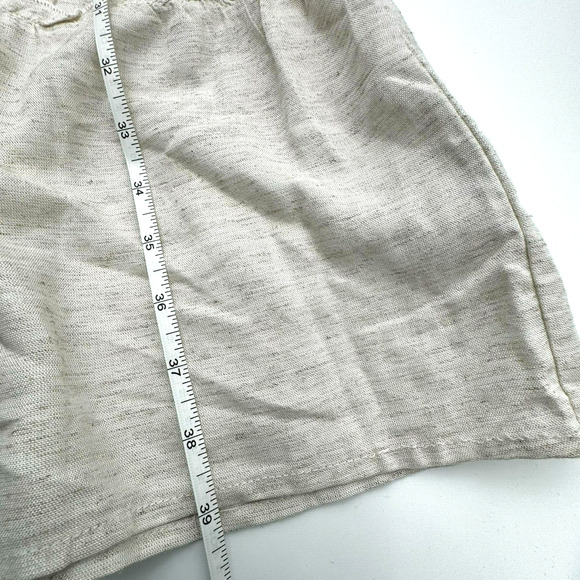 MLLE GABRIELLE 3X Beige Midi Dress Boho Peasant Lagenlook Tassel Tie Ruffle Tier - Picture 10 of 10